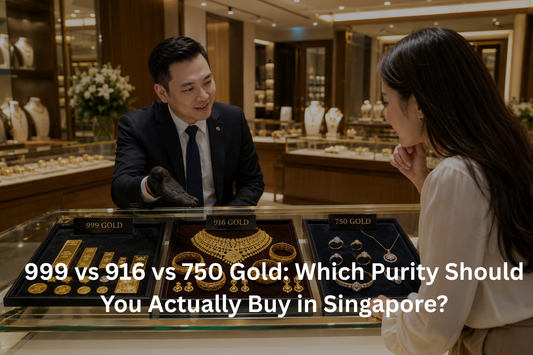 999 vs 916 vs 750 gold