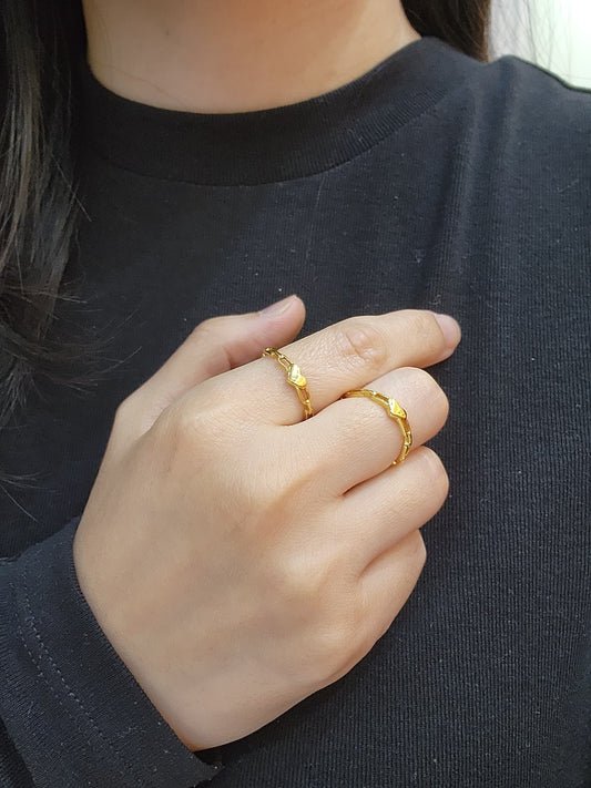 916 Gold Love Ring