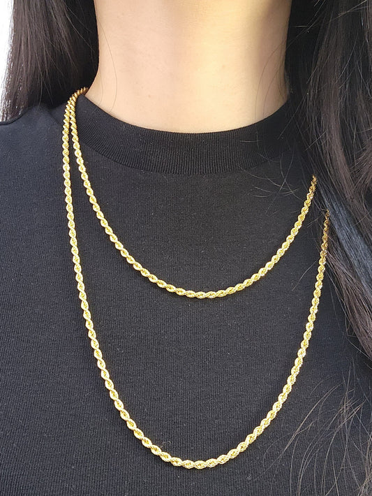 916 Gold Rope Chain
