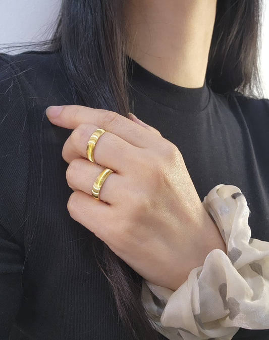 916 Gold Layer Ring