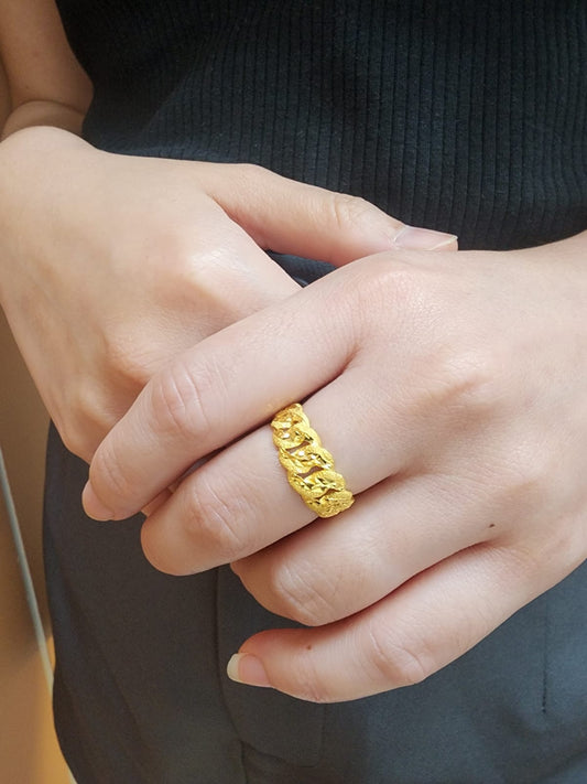 916 Gold Coco Ring