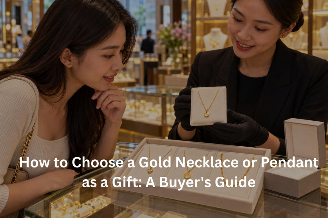 How to Choose a Gold Necklace or Pendant as a Gift A Buyer's Guide