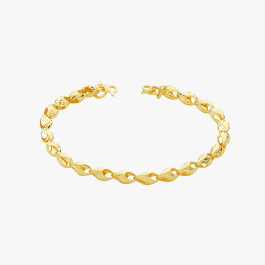 916 Gold Stylish Siput Bracelet