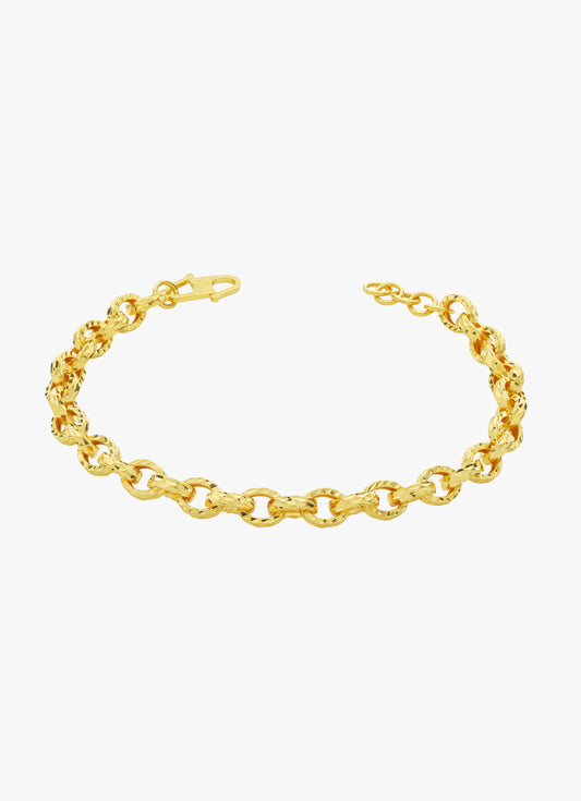 916 Gold Blinky Wan Zi Bracelet