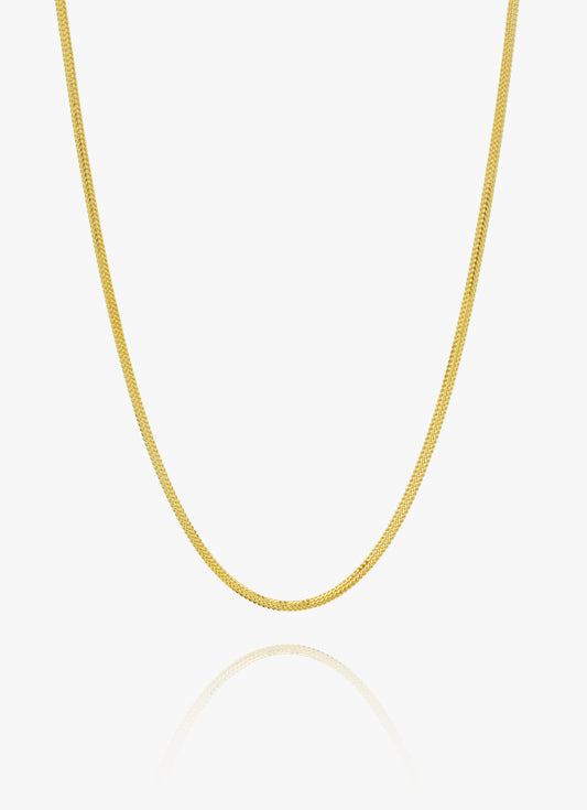 916 Gold Solid Dragon bone Chain