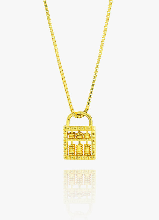 916 Wealth Abacus Pendant