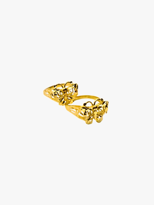 916 Gold Butterfly Ring