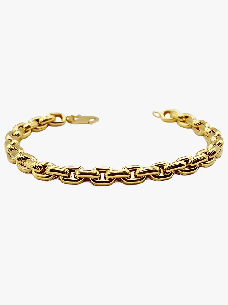 916 Gold Chain Bracelet