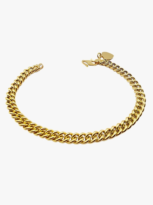 916 Gold Fishbone Bracelet