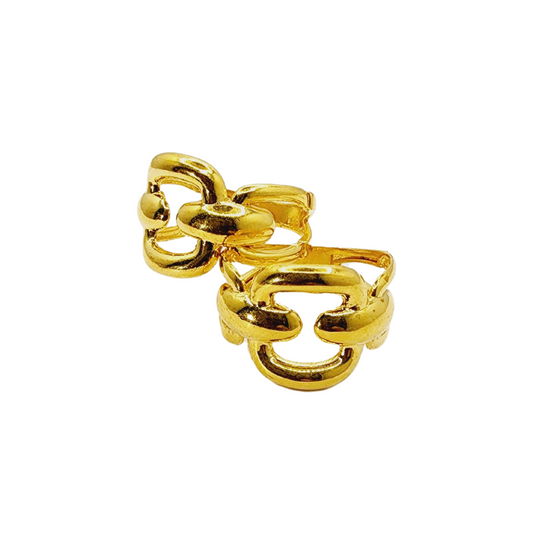 916 Gold Elizabeth Locked Ring