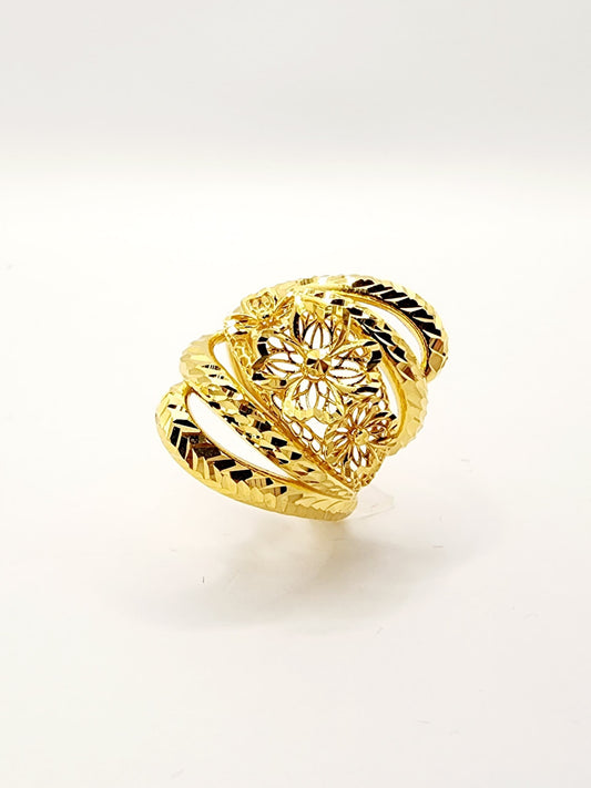 916 Fancy Gold Ring