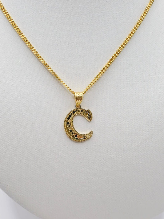 916 Gold Alphabet (A-Z) pendant