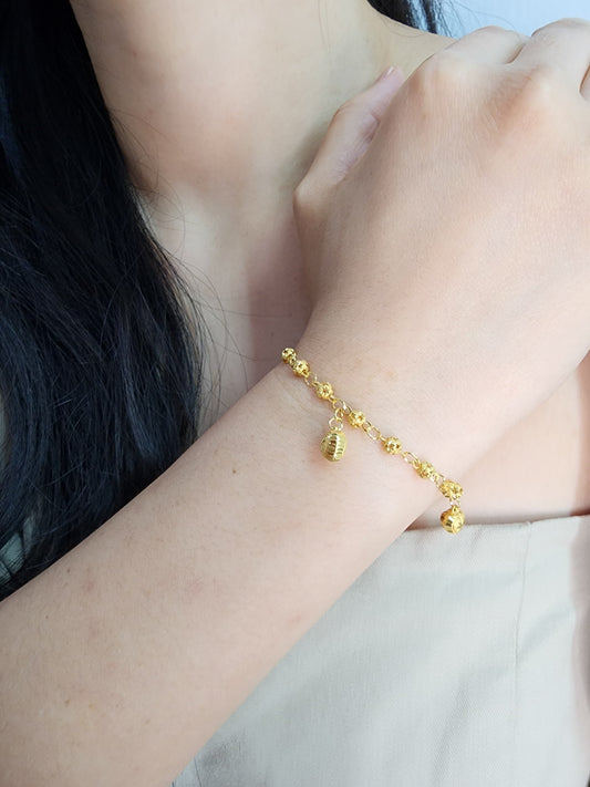 916 gold Love Ball bracelet