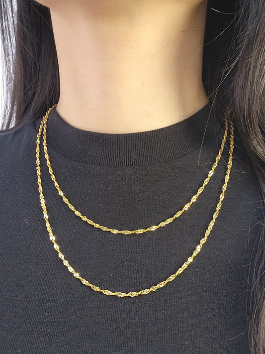 916 Gold Disco Chain