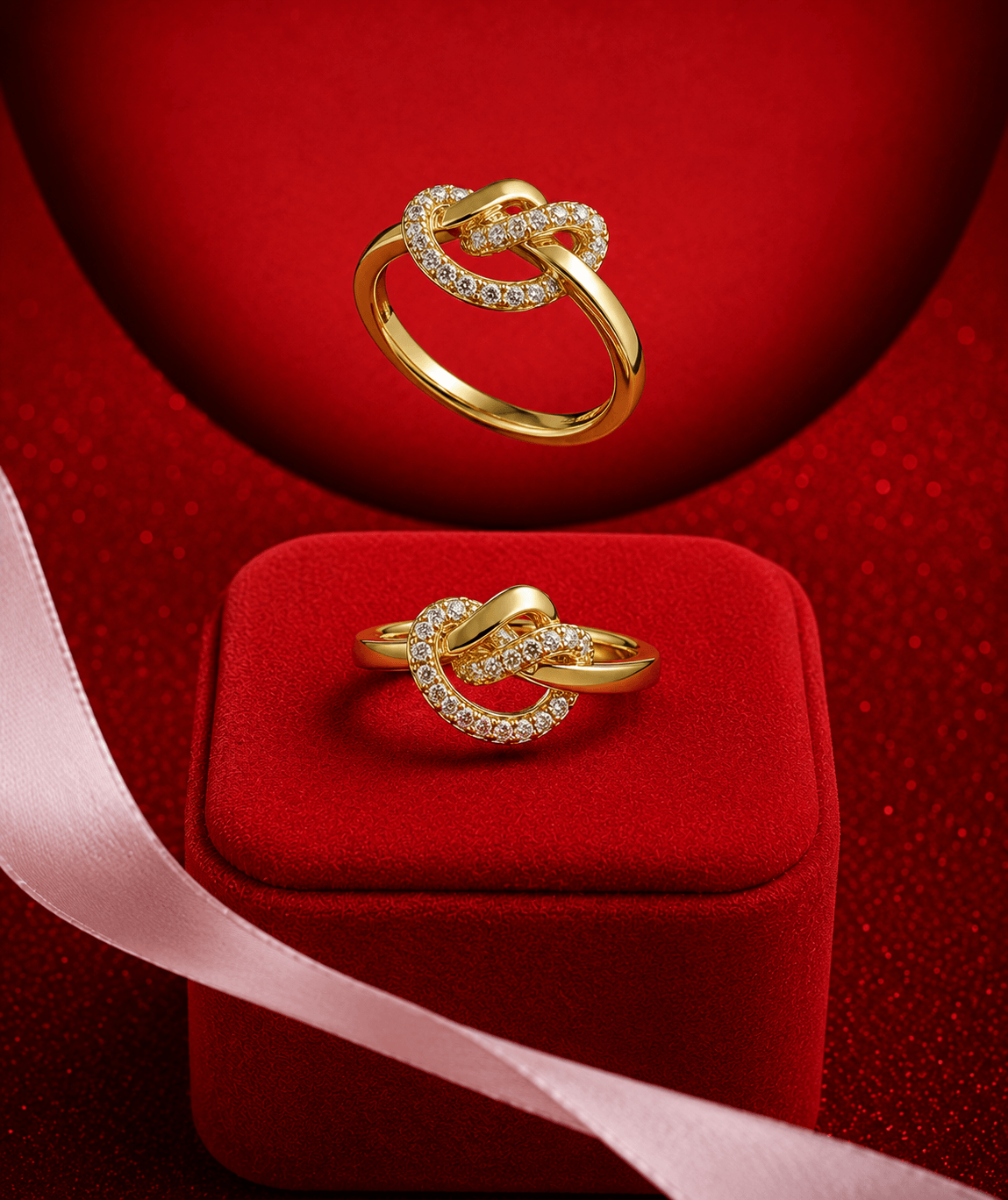 Gold rings for ladies